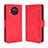 Leather Case Stands Flip Cover Holder BY3 for Xiaomi Mi 10i 5G Red