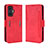 Leather Case Stands Flip Cover Holder BY3 for Xiaomi Poco F4 GT 5G Red