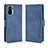 Leather Case Stands Flip Cover Holder BY3 for Xiaomi Poco M5S Blue