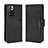 Leather Case Stands Flip Cover Holder BY3 for Xiaomi Poco X4 NFC Black