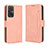 Leather Case Stands Flip Cover Holder BY3 for Xiaomi Redmi 11 Prime 4G