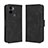 Leather Case Stands Flip Cover Holder BY3 for Xiaomi Redmi A1 Plus Black