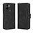 Leather Case Stands Flip Cover Holder BY3 for Xiaomi Redmi A1 Plus Black