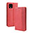 Leather Case Stands Flip Cover Holder BY4 for Google Pixel 4 Red