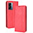 Leather Case Stands Flip Cover Holder BY4 for OnePlus Nord N300 5G Red