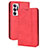Leather Case Stands Flip Cover Holder BY4 for Oppo Find N 5G Red