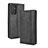 Leather Case Stands Flip Cover Holder BY4 for Samsung Galaxy A05s Black