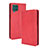 Leather Case Stands Flip Cover Holder BY4 for Samsung Galaxy F62 5G Red