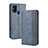 Leather Case Stands Flip Cover Holder BY4 for Samsung Galaxy M31 Blue