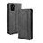 Leather Case Stands Flip Cover Holder BY4 for Samsung Galaxy Note 10 Lite Black