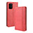 Leather Case Stands Flip Cover Holder BY4 for Samsung Galaxy S10 Lite Red