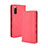 Leather Case Stands Flip Cover Holder BY4 for Sony Xperia 10 III Lite Red