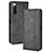 Leather Case Stands Flip Cover Holder BY4 for Sony Xperia 10 IV