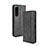 Leather Case Stands Flip Cover Holder BY4 for Sony Xperia 5 III Black