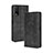 Leather Case Stands Flip Cover Holder BY4 for Vivo Y30 Black