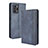 Leather Case Stands Flip Cover Holder BY4 for Xiaomi Poco X3 GT 5G Blue