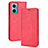 Leather Case Stands Flip Cover Holder BY4 for Xiaomi Redmi 10 Prime Plus 5G Red