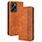 Leather Case Stands Flip Cover Holder BY4 for Xiaomi Redmi Note 12 Pro Speed 5G Brown