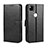 Leather Case Stands Flip Cover Holder BY5 for Google Pixel 4a Black