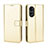 Leather Case Stands Flip Cover Holder BY5 for Oppo A58x 5G