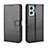 Leather Case Stands Flip Cover Holder BY5 for Realme 9i 4G Black