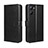 Leather Case Stands Flip Cover Holder BY5 for Realme Q5x 5G Black
