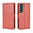 Leather Case Stands Flip Cover Holder BY5 for Samsung Galaxy S22 5G