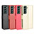 Leather Case Stands Flip Cover Holder BY5 for Samsung Galaxy S22 5G