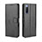Leather Case Stands Flip Cover Holder BY5 for Sony Xperia 10 III Black