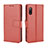 Leather Case Stands Flip Cover Holder BY5 for Sony Xperia Ace II