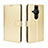 Leather Case Stands Flip Cover Holder BY5 for Sony Xperia PRO-I Gold
