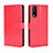 Leather Case Stands Flip Cover Holder BY5 for Vivo Y11s Red