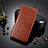 Leather Case Stands Flip Cover Holder BY5 for Vivo Y20s