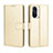 Leather Case Stands Flip Cover Holder BY5 for Xiaomi Mi 11X Pro 5G Gold