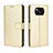 Leather Case Stands Flip Cover Holder BY5 for Xiaomi Poco X3 Gold