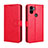 Leather Case Stands Flip Cover Holder BY5 for Xiaomi Redmi A1 Plus Red