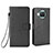 Leather Case Stands Flip Cover Holder BY6 for Xiaomi Mi 10i 5G Black