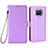 Leather Case Stands Flip Cover Holder BY6 for Xiaomi Mi 10T Lite 5G Purple