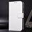 Leather Case Stands Flip Cover Holder BY6 for Xiaomi Poco F4 GT 5G White