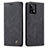 Leather Case Stands Flip Cover Holder C01S for Samsung Galaxy A33 5G Black
