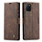 Leather Case Stands Flip Cover Holder C01S for Samsung Galaxy A81