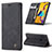 Leather Case Stands Flip Cover Holder C01S for Samsung Galaxy M21