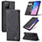 Leather Case Stands Flip Cover Holder C01S for Samsung Galaxy S10 Lite