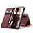 Leather Case Stands Flip Cover Holder C01S for Samsung Galaxy S20