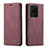 Leather Case Stands Flip Cover Holder C01S for Samsung Galaxy S20 Ultra 5G