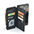 Leather Case Stands Flip Cover Holder C01S for Samsung Galaxy S22 Plus 5G