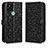 Leather Case Stands Flip Cover Holder C01X for Google Pixel 5 Black