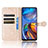 Leather Case Stands Flip Cover Holder C01X for Motorola Moto E32s