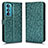 Leather Case Stands Flip Cover Holder C01X for Motorola Moto Edge 30 5G Green