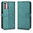 Leather Case Stands Flip Cover Holder C01X for Motorola Moto G42 Green